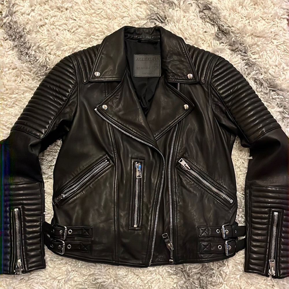 All Saints Estella Leather Jacket